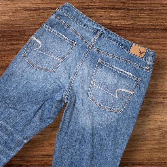 American Eagle Outfitters Tom GIrl Denim Jeans - Picture 5 of 8